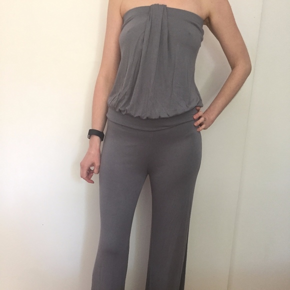 Poetry Pantsuit Gray - Picture 1 of 7